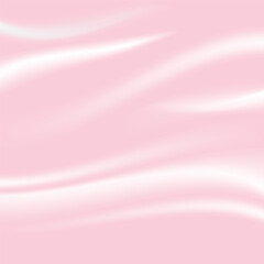 
The vector image create a pink background with a white wave pattern like a wrinkled cloth. This image is a square shape that can be used as a card.