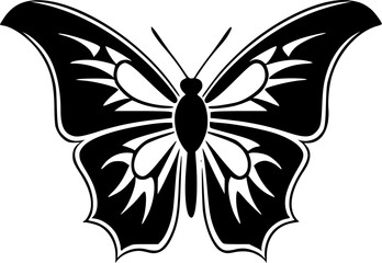 Obraz premium Butterfly - High Quality Vector Logo - Vector illustration ideal for T-shirt graphic