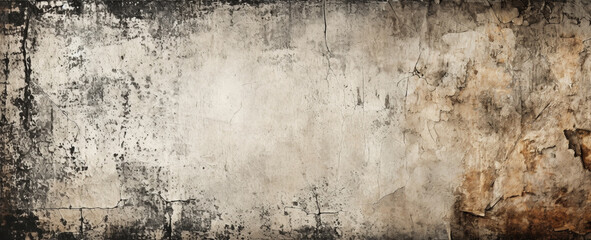 Urban Grunge Background - Gray Wall Texture with Rough Feel and Streetwise Atmosphere. Grunge wall texture background. Grunge hardness - abstract background with rough structure. generative AI,