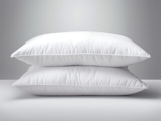 Fototapeta na wymiar a stack of white pillows
