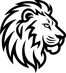 Fototapeta premium Lion - High Quality Vector Logo - Vector illustration ideal for T-shirt graphic