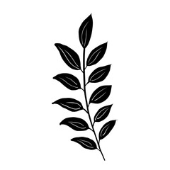 Fototapeta premium Flower minimal illustration