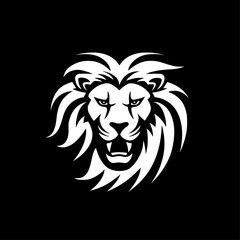Fototapeta premium Lion - Minimalist and Flat Logo - Vector illustration