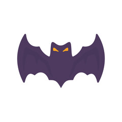 vampire bat cartoon scary ghost bat Blood on Halloween