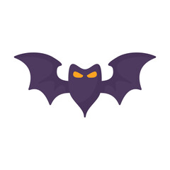 vampire bat cartoon scary ghost bat Blood on Halloween