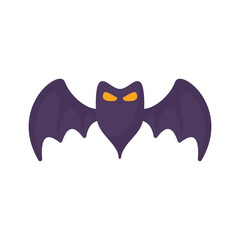 vampire bat cartoon scary ghost bat Blood on Halloween