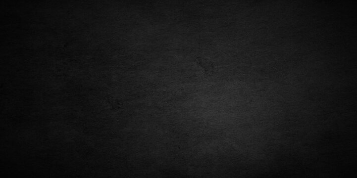 Abstract modern dark black backdrop concrete wall, blackboard and clarkboard texture. dark concrete floor or old grunge background. black concrete wall , grunge stone texture bakground.