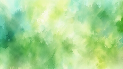 Obraz premium green watercolor foliage abstract background. . spring eco nature