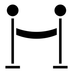 red carpet fence glyph 