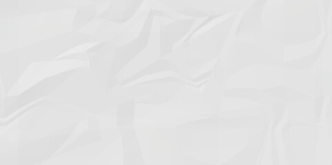 Crumpled paper texture and White crumpled paper texture crush paper so that it becomes creased and wrinkled. Old white crumpled paper sheet background texture.	
