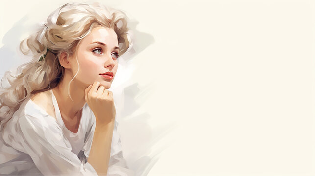 thinking_lady_in_white_background