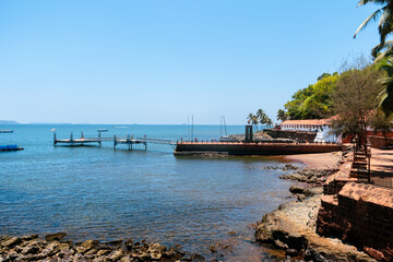 Landscape view of Phuket old fishing port, Thailand.