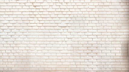 white brick wall may used as background