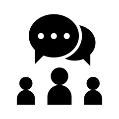 Talking icon