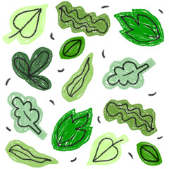 Leaves background