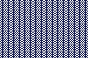 Boho Blue ikat Abstract Ethnic art. Seamless pattern in tribal, folk embroidery, and Mexican style. Aztec geometric art ornament print.Design for carpet, cover.wallpaper, wrapping, fabric, clothing	
