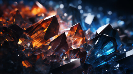 Bright Colored Crystals Wallpaper
