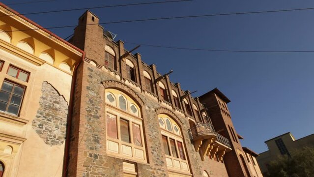 Exterior of old opera house from the italian colonial times Asmara Eritrea