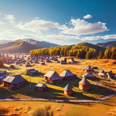 Hemu Village is one of the three extinct Tuva villages in China