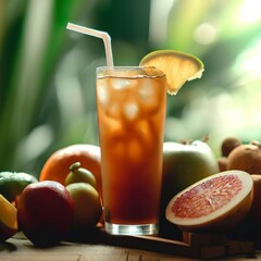 refreshing fruit juices when drinking helps to be healthy
