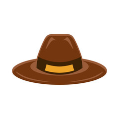 Fedora Or Trilby Hat Illustration