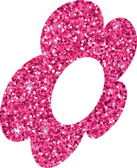  Flower pink barbie for decoration and design.