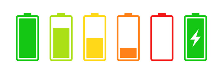 Battery charge level set