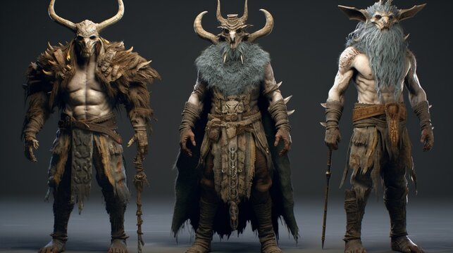 Mobail banner characters.Generative AI