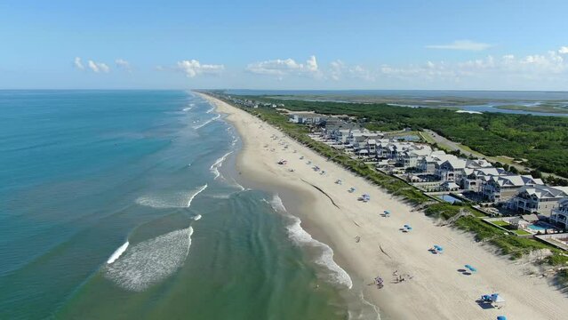 Outer Banks North Carolina aerial drone footage