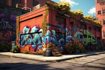 Street art and graffiti, Generative AI