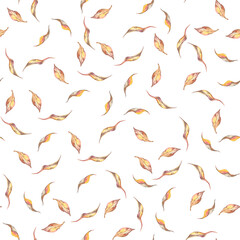 Fototapeta premium autumn patern illustration for decorating your product, notebooks, packaging, pastel linen, wallpaper