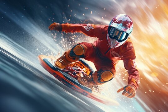 extreme sports pictures, Generative AI