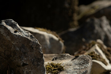 pedra na natureza