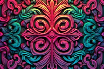 colorful abstract background with swirls and swirls