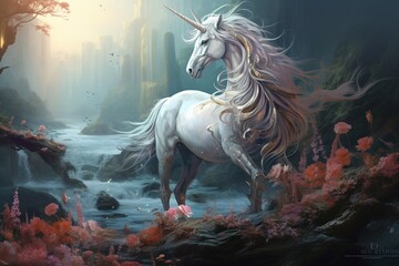 Obraz na płótnie Canvas Pegasus horse concept