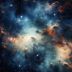 stars of space. generatedAI