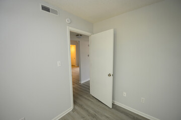 Empty apartment house ready for moving in