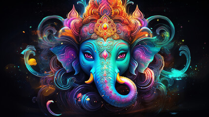 Ganesha  Deus presente na tradição védica e também utilizado pela religião hindu