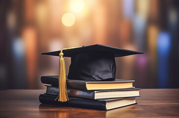 graduation in high school and university concept