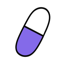 pill capsule illustration