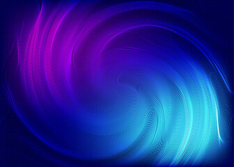 Colorful background with wave smoke style