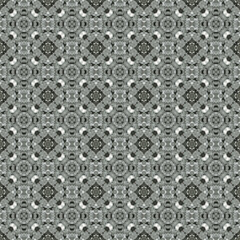 Seamless abstract square pattern. Modern texture - digital art. Fabric abstract kaleidoscope