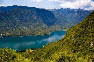 Bohinjskie jezioro Słowenia