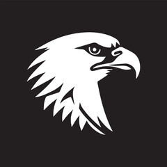eagle head silhouette