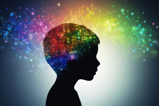 World autism awareness day concept. Generated ai