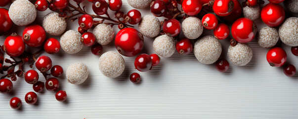 Infuse your designs with the joyous spirit of the holidays using this charming Christmas background. Ai generated