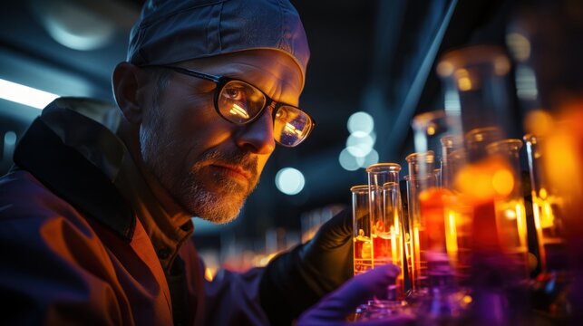 welder working in the workshop