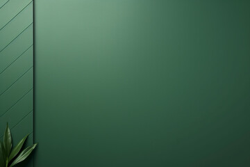 Minimalistic green background for a presentation