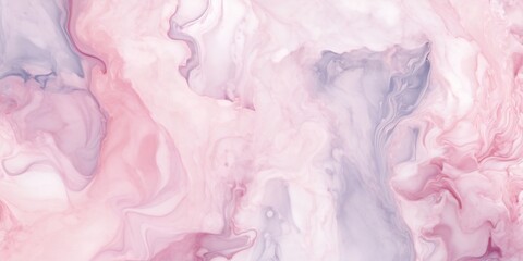 Generative AI : Beautiful background image in pastel shades of pink with imitation of marble cardboard paper Wide format