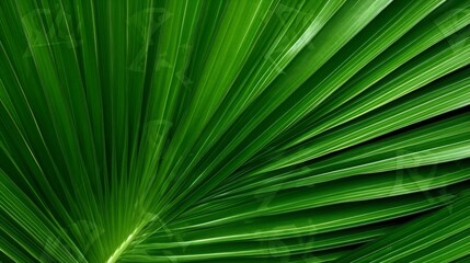 Generative AI : Abstract natural background Beautiful texture of dark green tropical leaf closeup